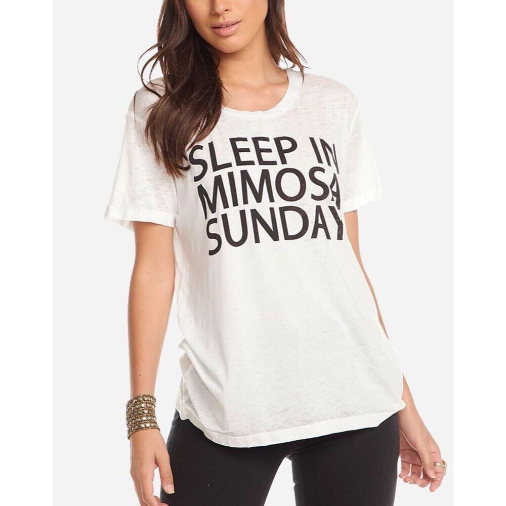 Chaser Sleep in Mimosa Sunday T-shirt